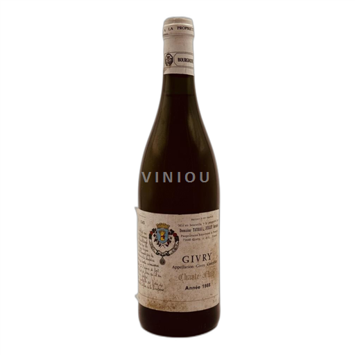Borgonha Givry Domaine Tartraux Juillet Chante Flu^te 1988